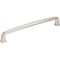 Jeffrey Alexander 160 mm Center-to-Center Satin Nickel Square Milan 1 Cabinet Pull 1092-160SN - alternate 1